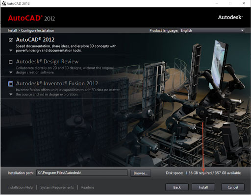 autocad 2012 full crack