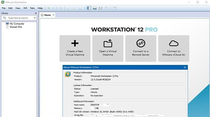 vmware workstation 12