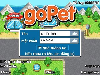 Tải Game Gopet Lậu