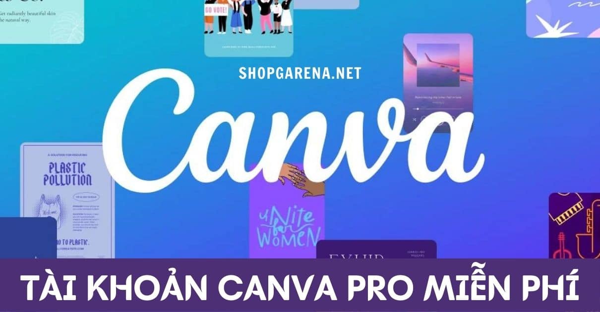 Share tài khoản Canva Pro