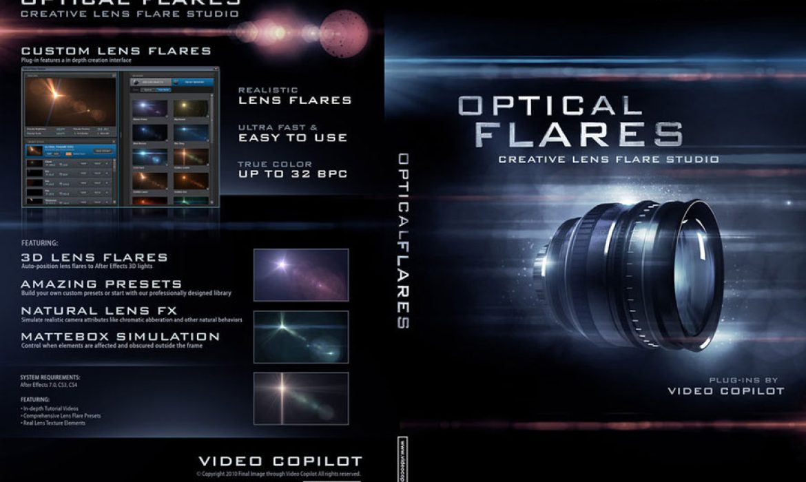 Tải Optical Flares v1.3.8 cho After Effects Win/Mac 2023