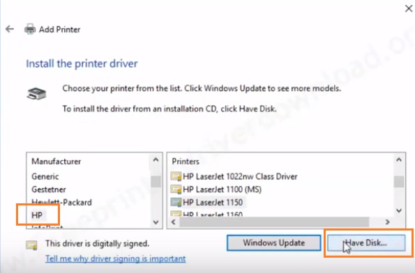 driver hp 2055d