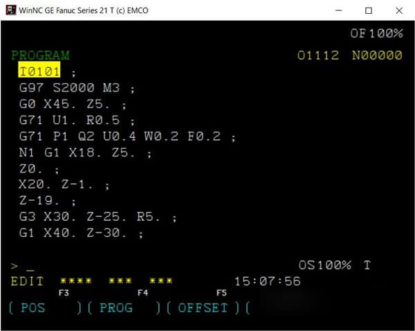 winnc fanuc 21