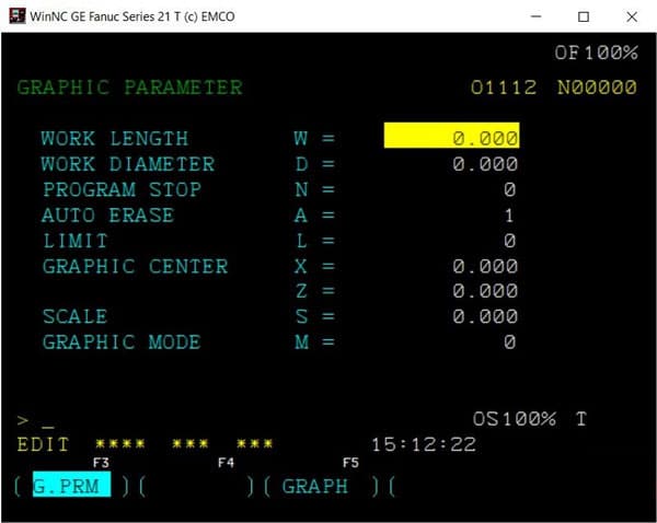 winnc fanuc 21