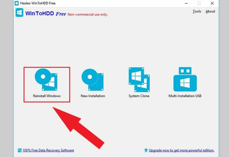 cách cài win 10 không cần usb