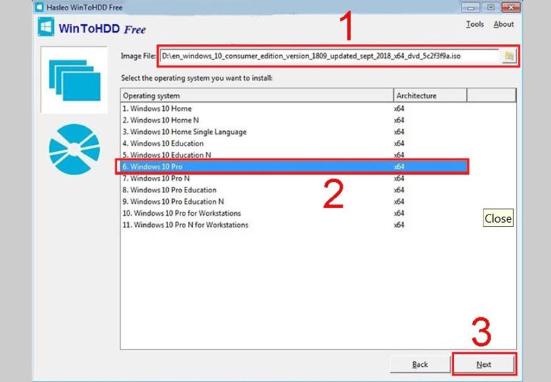 cách cài win 10 không cần usb